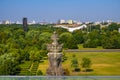 Berlin, Germany - Panoramic view of the Groser Tiergarten park with modern House of the WorldÃ¢â¬â¢s Cultures - Haus der Kulturen Der